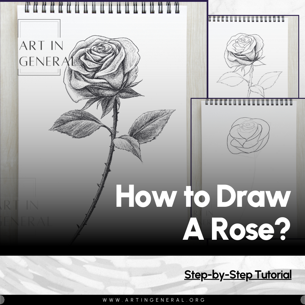 How To Draw A Rose – A Step-by-Step Art Tutorial