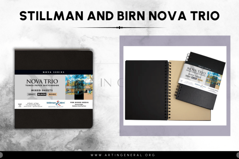 Stillman & Birn Nova Wirebound Sketchbook, Grey, 9x12 Inches